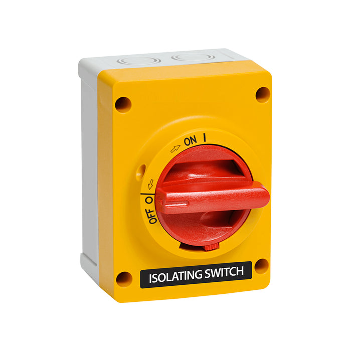 Tronic Surface Isolator 3-Pole 32 Amps (415V) 1 Tronic Surface Isolator 3-Pole 32 Amps (415V)