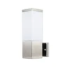 Tronic Silver Rectangular Wall Light