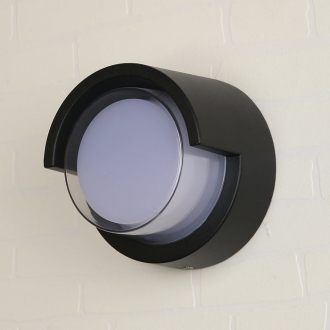 Tronic Black LED Wall Light