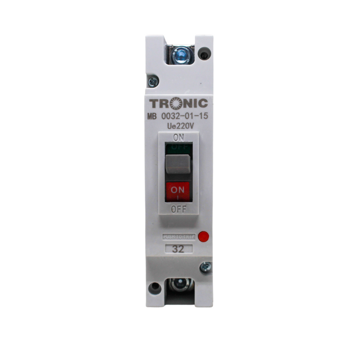 Tronic Mccb Breaker 32 Amps Single Pole 1 Tronic Mccb Breaker 32 Amps Single Pole