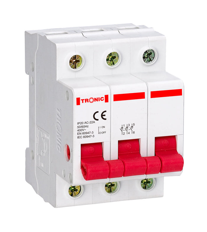 Tronic Mcb 40Amps Triple Pole 1 Tronic Mcb 40Amps Triple Pole