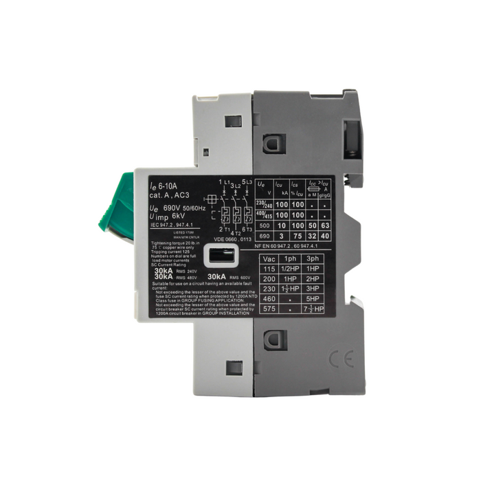 Tronic Motor Protection Circuit Breaker 6-10Amps 3 Tronic Motor Protection Circuit Breaker 6-10Amps