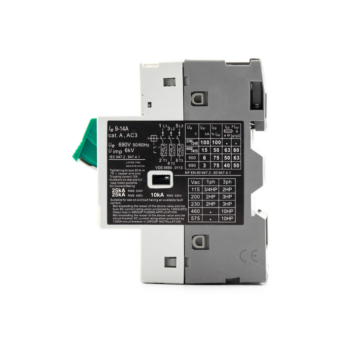 Tronic Motor Protection Circuit Breaker 9-14Amps 3 Tronic Motor Protection Circuit Breaker 9-14Amps