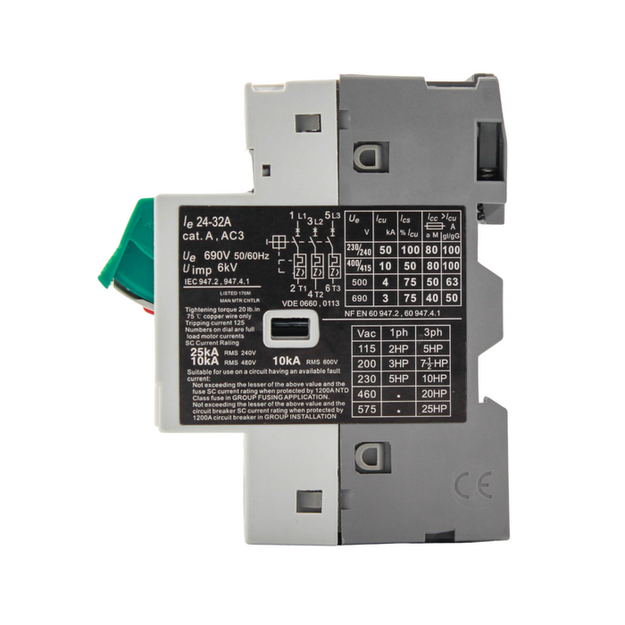 Tronic Motor Protection Circuit Breaker 24-32Amps 3 Tronic Motor Protection Circuit Breaker 24-32Amps