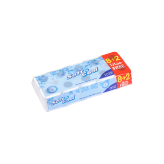 Soft n Cool Toilet Roll 400 Sheets x 2 Ply (Pack of 10)