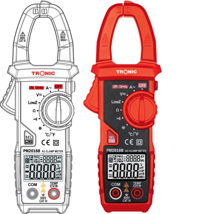 Tronic Digital Clamp Meter 2 Tronic Digital Clamp Meter