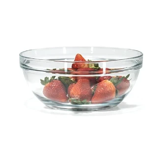 Pasabahce Chef'S Glass Bowl Temp/Stack 165mm x 35mm 53033
