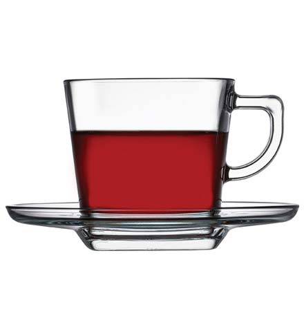 Pasabahce Carre Cup Saucer 215Ml 6Pcs Round Shape And Dishwasher Safe 95307 2 Pasabahce Carre Cup Saucer 215Ml 6Pcs Round Shape And Dishwasher Safe 95307