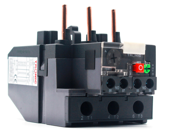 Tronic Thermal Overload Relay 30-40Amps For Ac Contactor 50Amps 2 Tronic Thermal Overload Relay 30-40Amps For Ac Contactor 50Amps