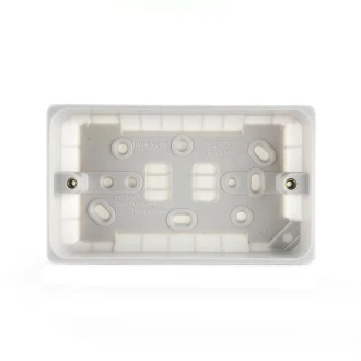 Tronic Twin Switch Surface Box