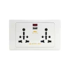 Tronic Twin Universal Socket with 1 USB