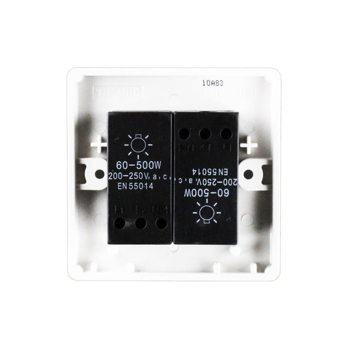 Tronic Dimmer 2 Gang Switch 3 Tronic Dimmer 2 Gang Switch