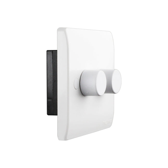 Tronic Dimmer 2 Gang Switch 2 Tronic Dimmer 2 Gang Switch