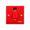 Tronic DP Switch Red Standard with Neon 45Amps