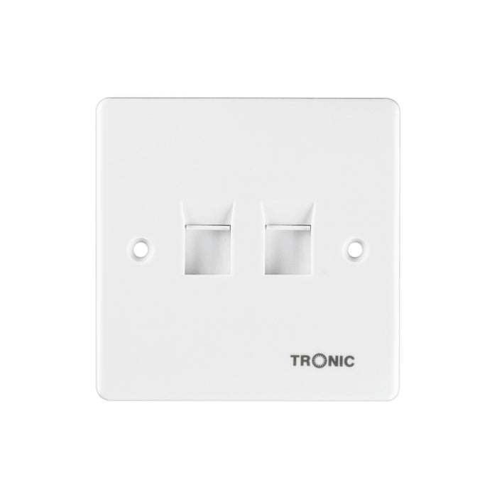 Tronic Telephone Socket Rj11 And Data Socket Rj45 2 Tronic Telephone Socket Rj11 And Data Socket Rj45