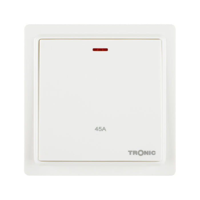Tronic Dp Switch With Neon 45 Amps 3 Tronic Dp Switch With Neon 45 Amps