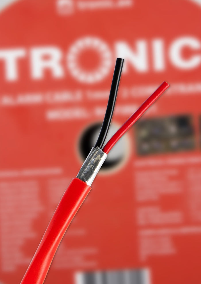 Tronic Fire Cable 1.5Mm 2 Core Stranded Roll (305 Meters) 2 Tronic Fire Cable 1.5Mm 2 Core Stranded Roll (305 Meters)