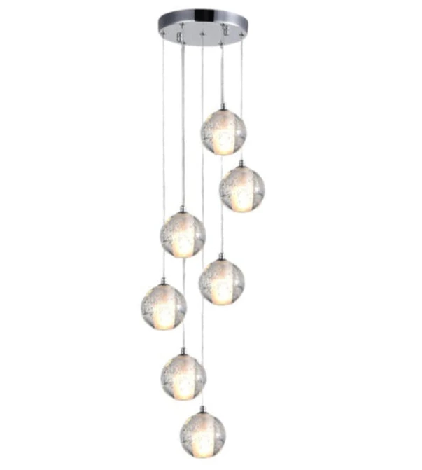 Tronic G9 Pendant Lamp Wh 2024-G907-08-Ch 1 Tronic G9 Pendant Lamp Wh 2024-G907-08-Ch