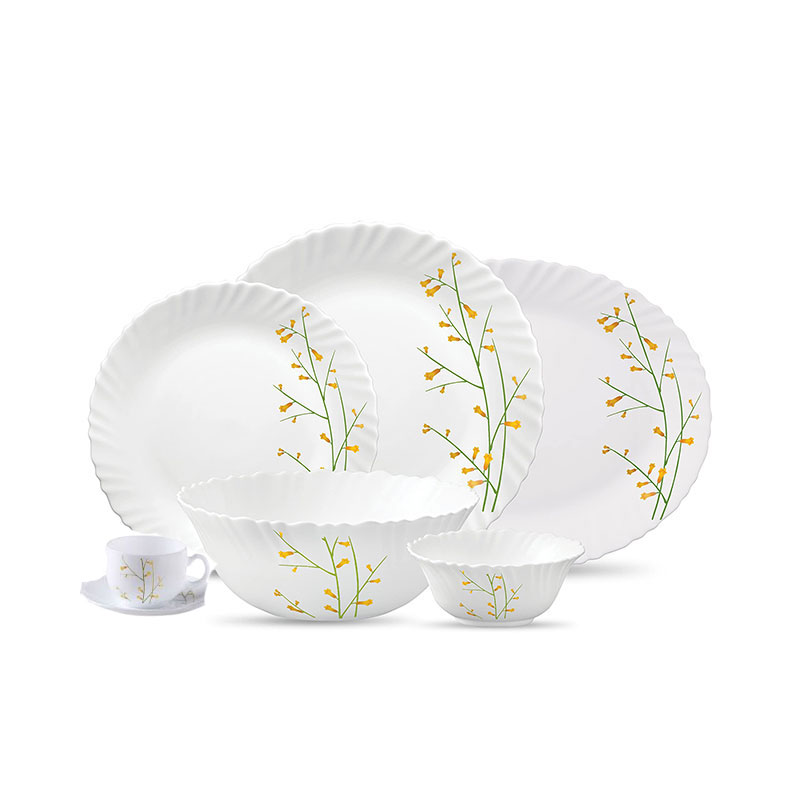 La Opala Dinner Set Citron Weave Classique 20 Pieces Lw020 1 La Opala Dinner Set Citron Weave Classique 20 Pieces Lw020