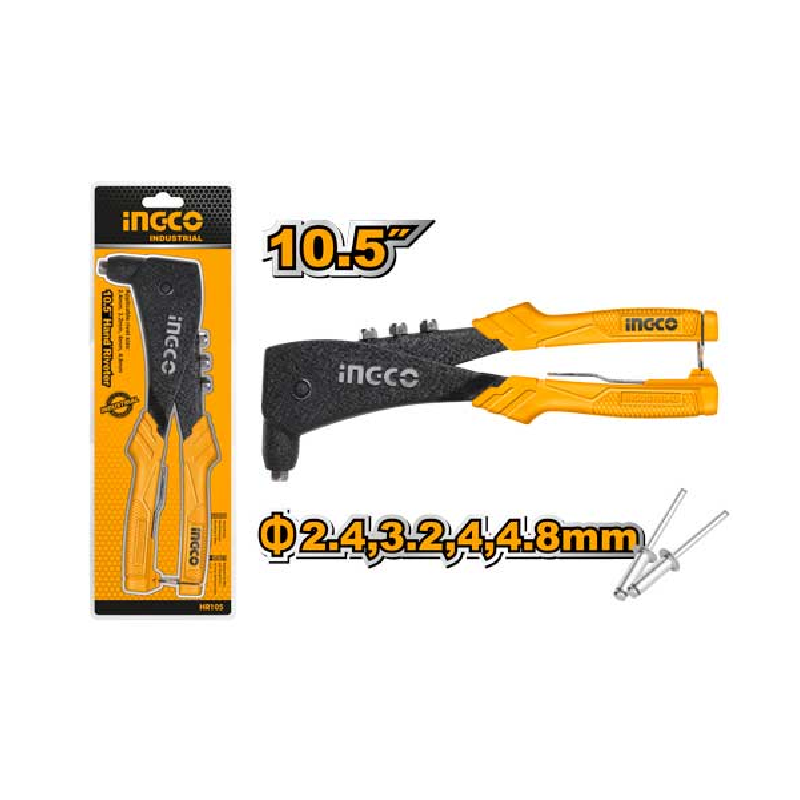 Ingco Hand Riveter Aluminium Hr105 2 Ingco Hand Riveter Aluminium Hr105