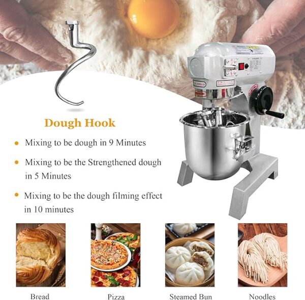 Commercial Food Mixer 0.37KW 10L B10S