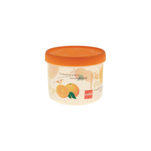 Cello Plastic Container Jar 750ml Printed (Set of 12)