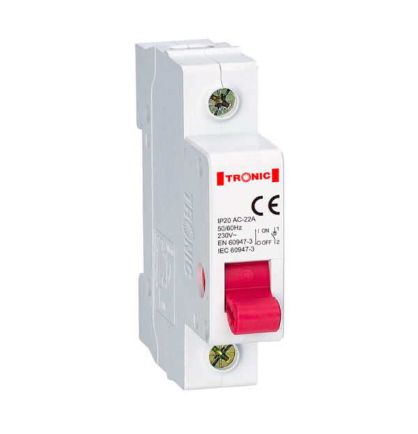 Tronic MCB 20Amps Single Pole