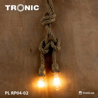 Tronic Rope Lamp 2XE27