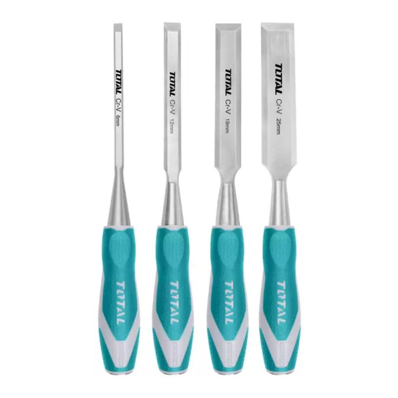 Total Wood Chisel Set 4pcs THT41K0401