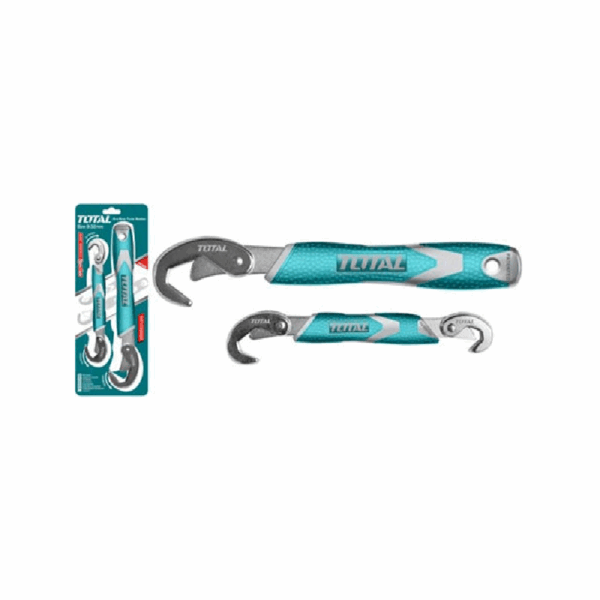 Total Spanner Double Open Bent Wrench Set of 2 THT10309328