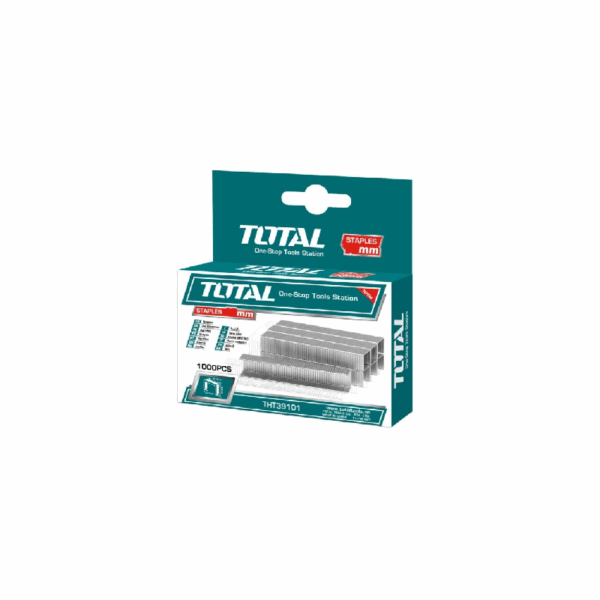 Total Staple Pins For Manual Staple Gun 0.7mm Set of 1000 THT39101