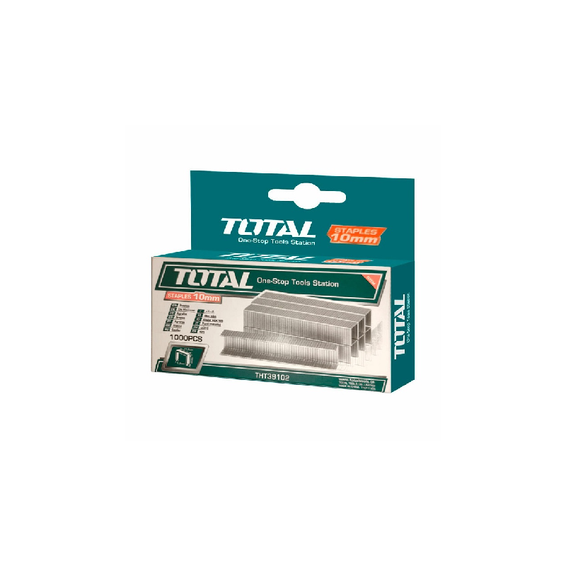 Total Staple Pins For Manual Staple Gun 10mm 1000pcs THT39102