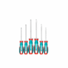 Total Screwdriver Set with S2 Blade, Strong Magnetic Pull, Ergonomic Handle TKSDS0626 (Set of 6pcs)