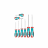Total Screwdriver Set with S2 Blade, Round Shank TKSDS0826 (Set of 8pcs)
