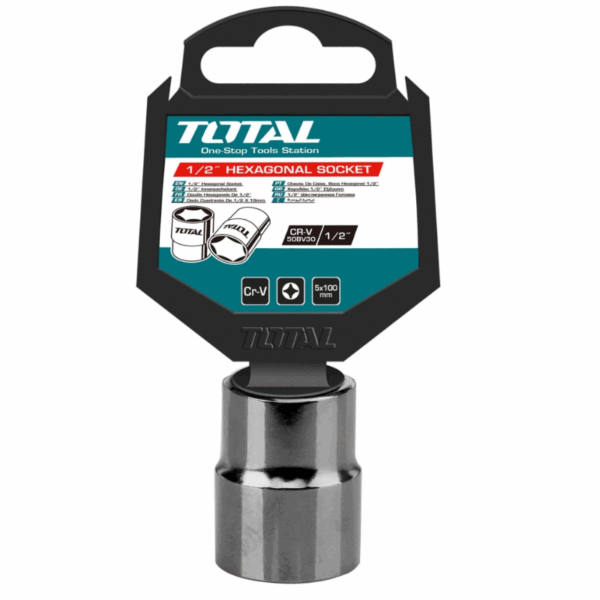 Total Socket Spanner Hexagonal ½” 12mm THTST12121