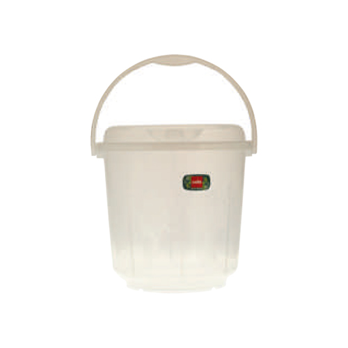 Cello Bucket Deluxe 5L Transparent 235 x 225mm (Set of 3Pcs)