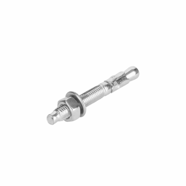 Total Galvanized Wedge Anchor 5/16"x2" Carbon Steel, Zinc Plated Finish THWWA51621 (Set of 180pcs)