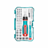 Total Screwdriver Bit Set, CR-V Material TACSD30556 (Set of 55pcs)