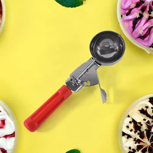 Apex Ice Cream Scoop Stainless Steel Head with Ergonomic Handle 450469