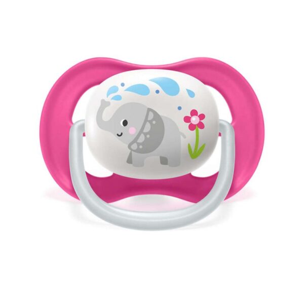 Philips Avent Soother Ultra Air Animals for Girl 6-18m 2's 080/08