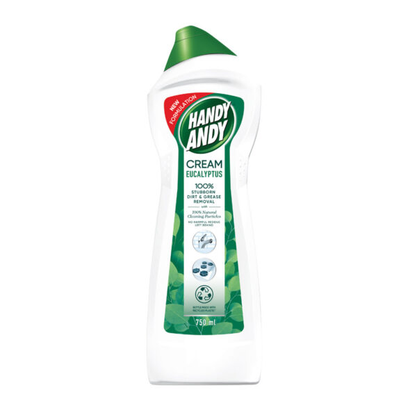Handy Andy Cream Eucalyptus 750ml Set of 5