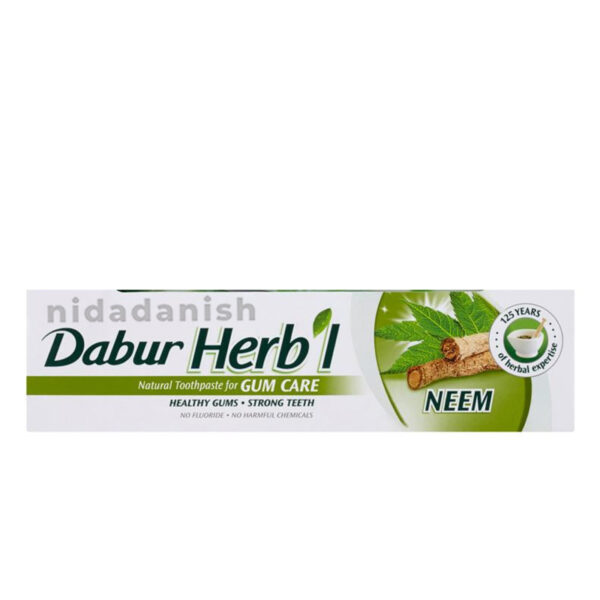 Dabur Herbal Toothpaste 150g No Brush Neem (Set of 6)