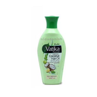 Dabur Vatika Naturals Coconut Hair Oil with Henna, Amla, Lemon & 5 Herbs - Nourish & Strengthen Hair & Scalp for Healthy & Radiant Hair for Kids, Women & Adults 125ml (Set of 6)