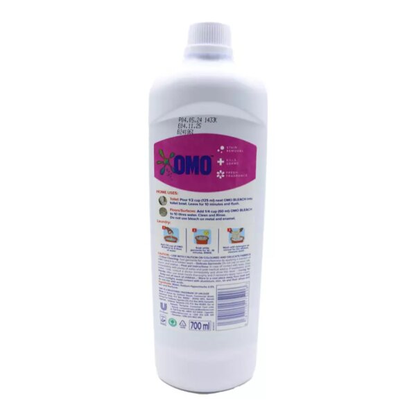Omo Bleach Lavender Multi-Purpose Stain Remover 700ml 64348175 (Set of 3)