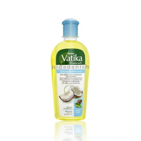 Dabur Coconut Volume & Thickness Enriched Hair Oil 300ml (Set of 6)