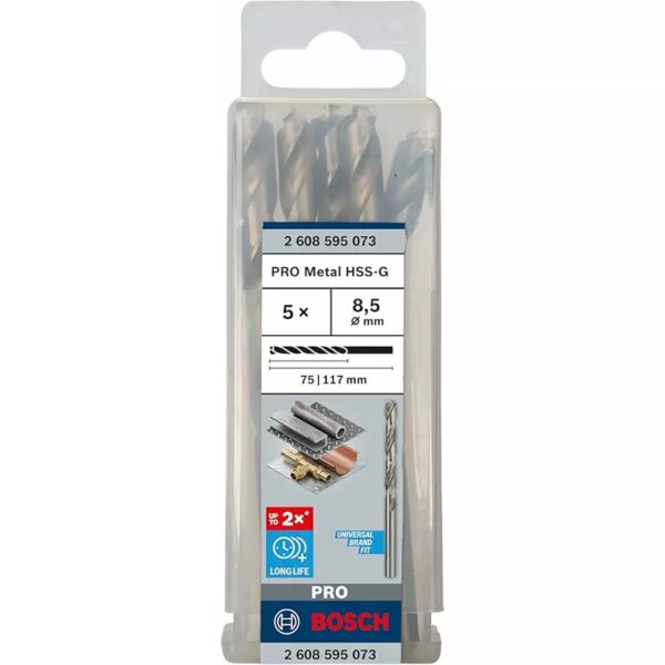 Bosch Metal Drill Bit SDS‐MAX‐4 30mm X 400 X 520mm 2608595073 (Pack of 5Pcs)