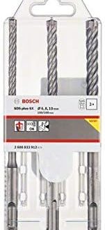 BOSCH Hammer Drill Bit Set PRO SDS plus-5X 10 X 100 X 160mm (Pack of 5Pcs)