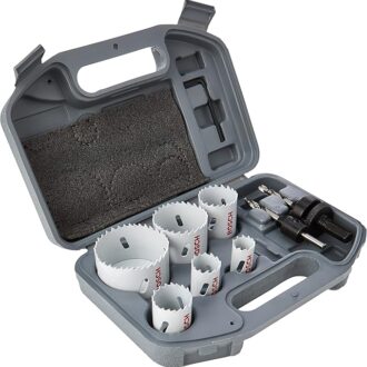 Bosch Electricians Hole saw Set 2608580804 (Pack of 9Pcs)