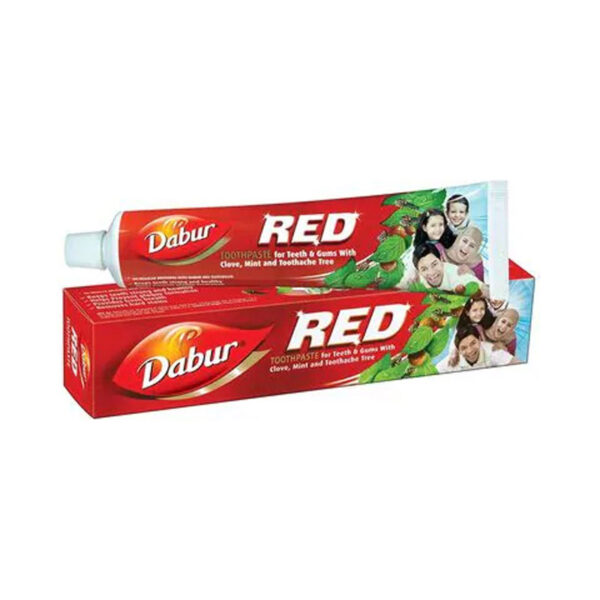 Dabur Toothpaste 200g with Brush Red (Set of 6) DRPB200