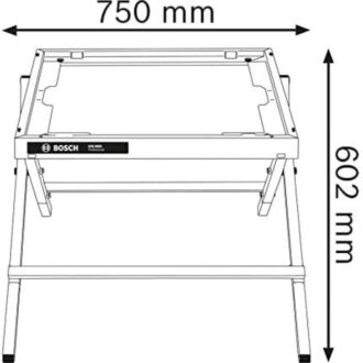 Bosch Professional Saw Table Stand 750mm GTA 6000
